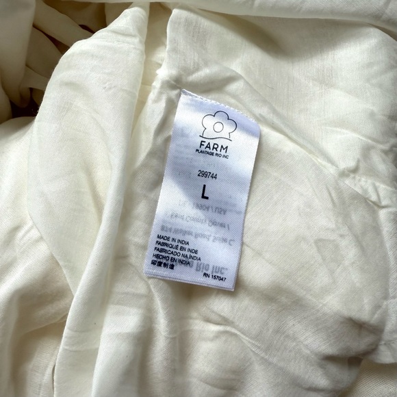 Farm Rio Flower Halter dress - Picture 11 of 12